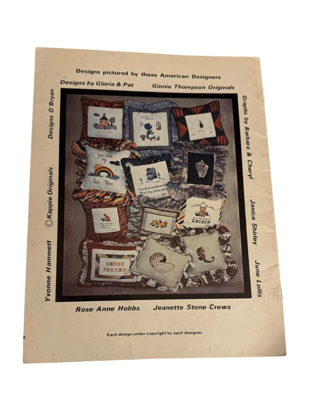 Finishing Techniques for Counted Cross Stitch by Linda Dennis Book I